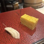 鮨 やまけん - 玉子焼き 香の物