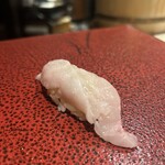 鮨 やまけん - おまかせ握り エンガワ