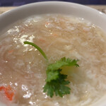 香港海鮮料理 椰林 - ふかひれ蟹スープ