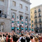 トラットリア ガバチョ - 『メルセ祭・人間の塔〜バルセロナ/サン・ジャマウ広場』　※2008年9月当時