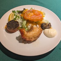 ロシヤ料理 ラルース - 海老のグリル ... 海老が美味しい