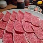 百福 - 焼きしゃぶカルビ　2人前@890円(税込み)