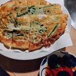 百福 - イカニラチヂミ　800円(税込み)