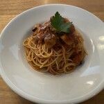 Abete - 料理写真:Healthy Lunch Pasta
アベーテ農園賀茂茄子とオイルサーディンのトマトソース