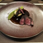 Cuisine Lien - 蝦夷鹿/黑胡椒風味のソ-ス