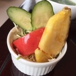 レストラン ユっぴー - セットのサラダ