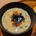 銀座 しのはら - いくらと鮭の雑炊