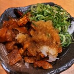 池田屋 はなの舞 - しゃも皮ポン酢