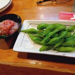 居酒屋　上半 - 鯛塩辛は日本酒の肴に絶品