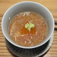 江戸前鮨 ぬけさく - 蟹の茶碗蒸し