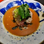 鯛匠 HANANA - 「鯛茶漬け御膳」の鯛刺身