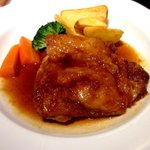 ルッコラ - 若鶏のソテー！