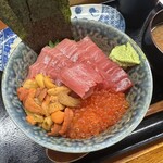 海鮮丼専門店 木津 魚市食堂 - ウニ・いくら・トロ丼