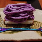 レストランRyu - モンブラン