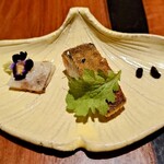 レストランRyu - 前菜二品目、サワラ