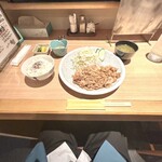 はったや - しょうが焼き、ご飯・小、味噌汁