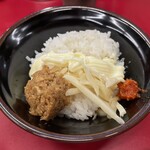 王道家直系 IEKEI TOKYO - ライスにいろいろのせてみる