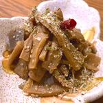 さくら本店 - メンマとコンニャクの煮物　2025.9.30