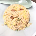 ラーメンショップ○化 - 半チャーハン