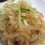 中華料理 成喜 - クラゲと寒天のあえもの