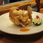 魚虎 - 笹ガレイ唐揚げ