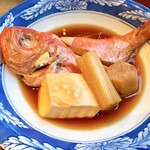 日本料理 雲海 - キンキ煮付け
