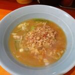 ラーメン 盛太郎 - つけ麺（中盛）1,200円（野菜マシマシ、背脂）