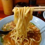 ラーメン 盛太郎 - つけ麺（中盛）1,200円（野菜マシマシ、背脂）