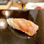 登喜和鮨 新発田本店 - ⑨ 春子鯛 真鱈のおぼろ