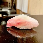 登喜和鮨 - ③ 真鯛 軽くしゃぶしゃぶで