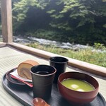 鶴仙渓　川床 - 