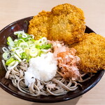 そば処越前屋 - 料理写真:カツおろしそば 