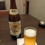瀬戸内味覚処 芸州 本店 - キリン一番搾り瓶ビール