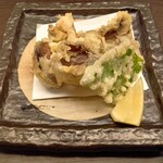瀬戸内味覚処 芸州 本店 - 木の子天麩羅