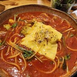 New York Garden Place hug - 焼きチーズのトマトズッパ