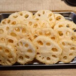 天丼・天ぷら本舗 さん天 - レンコン天まみれ