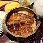 鰻 炭焼 ひつまぶし 美濃金 神田本店 - ひつまぶし(上)  