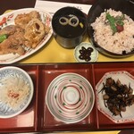 さんるーむ - 精進御膳（1３５０円）