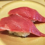 すし清次郎 イオンモール仙台上杉店 - 本マグロ赤身。味も旨みもとても美味しい