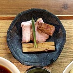 らぁ麺 紫陽花 - 煮干しつけ麺大盛