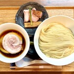 らぁ麺 紫陽花 - 煮干しつけ麺大盛