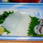 丸山鮮魚店 - あおりいか刺身