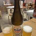 沖縄酒場 ナカマ - オリオンビール中瓶780円