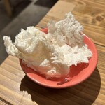 沖縄酒場 ナカマ - お通し250円、写真は2人分