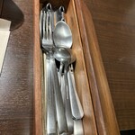 欧風食堂トーマ - パカーン、カトラリーでした。