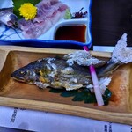 泉岳舘 - 鮎の塩焼き