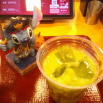 なか卯 - 旨辛牛肉つけそば 特 ＆ 親子丼 大 ＆ 白玉抹茶ラテ