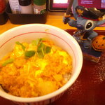 なか卯 - 旨辛牛肉つけそば 特 ＆ 親子丼 大 ＆ 白玉抹茶ラテ