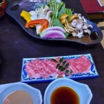 泉岳舘 - 飛騨牛のしゃぶしゃぶ