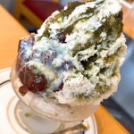 coffee&lunch さがみ - 宇治金時ふわふわカキ氷